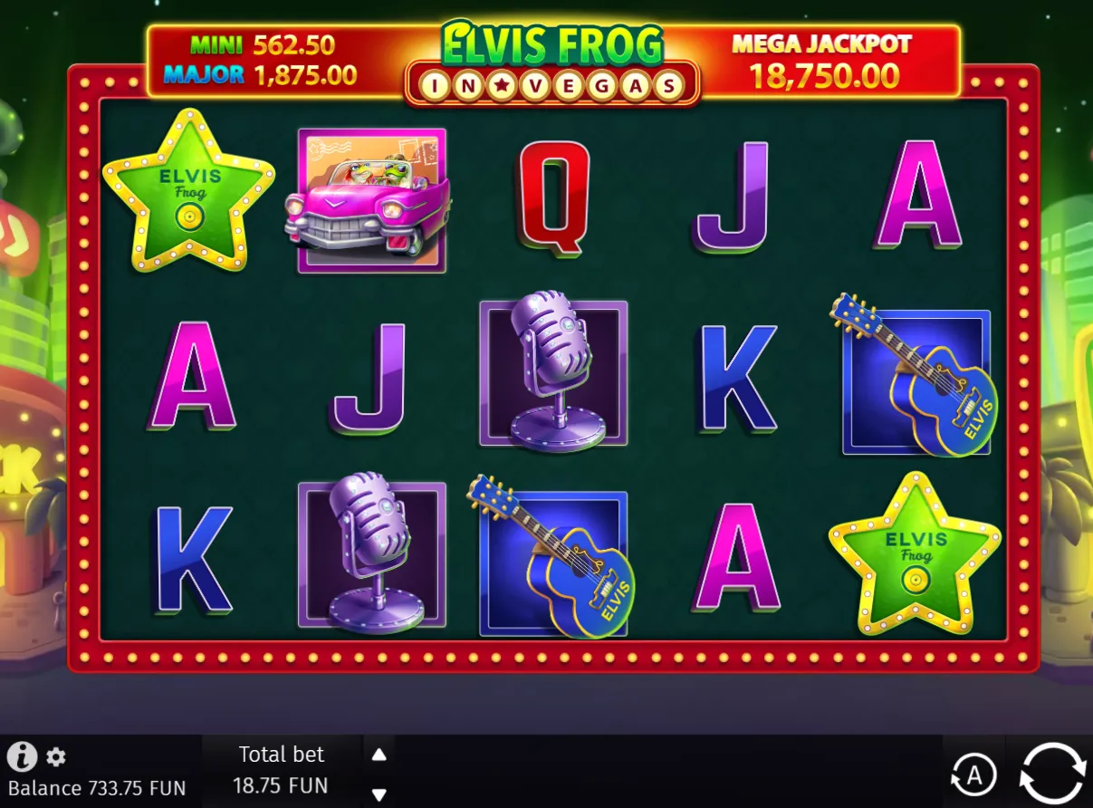 Elvis Frog in Vegas demo